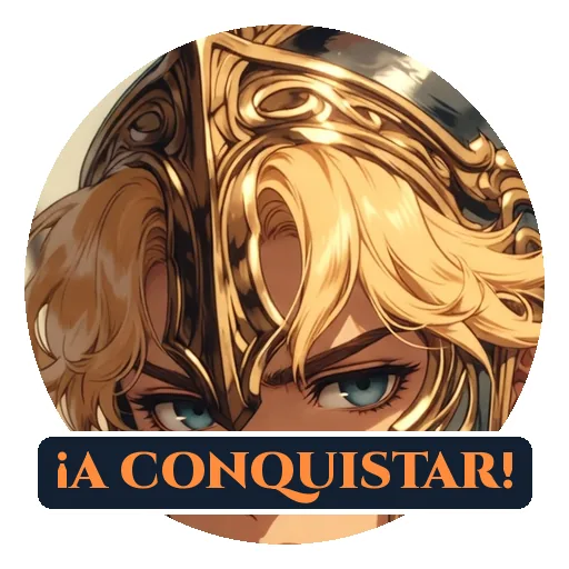 Sticker: ¡A CONQUISTAR!