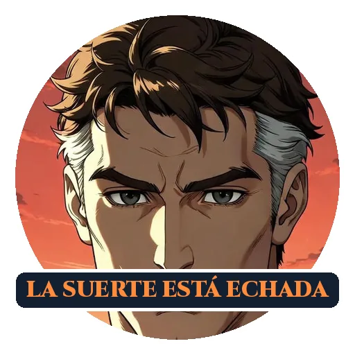 Sticker: LA SUERTE ESTÁ ECHADA