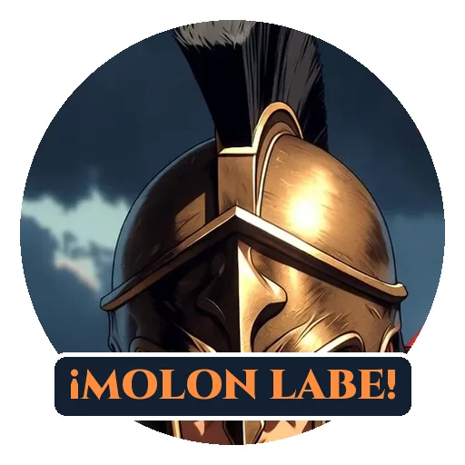 Sticker: ¡MOLON LABE!