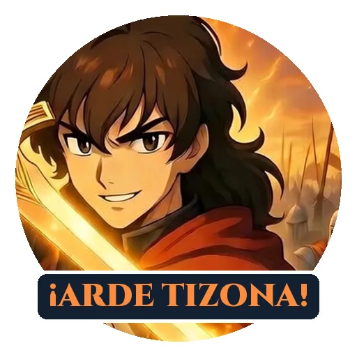 Sticker: ¡ARDE TIZONA!