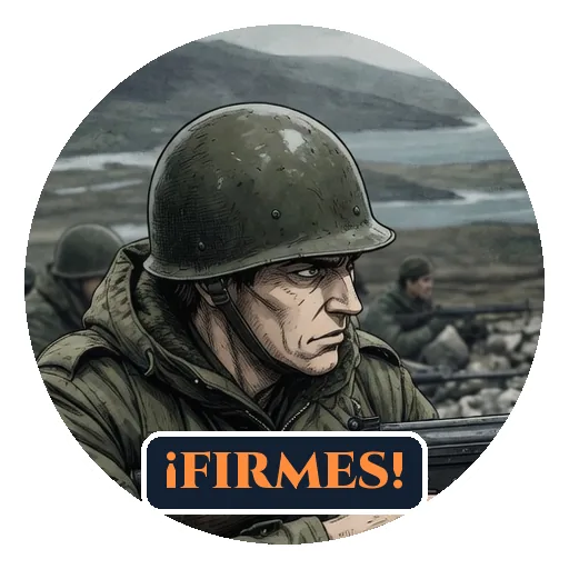 Sticker: ¡FIRMES!