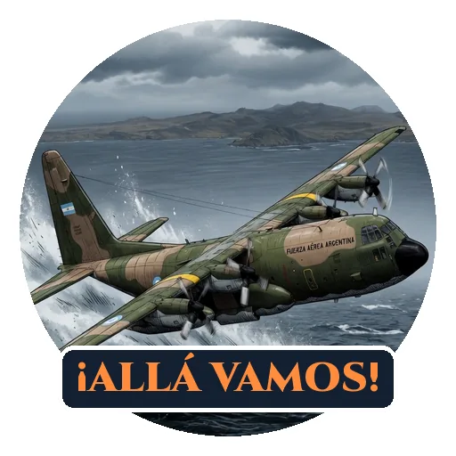 Sticker: ¡ALLÁ VAMOS!