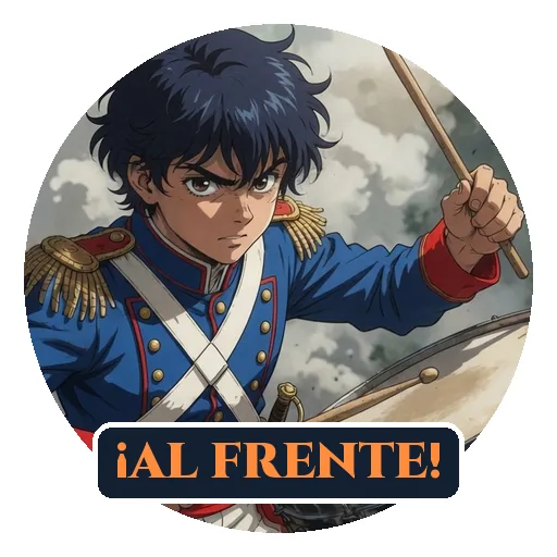 Sticker: ¡AL FRENTE!